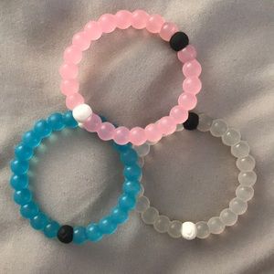 3 Lokai Bracelets